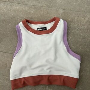 Beach Riot ladies M workout racerback ribbed top gym beach chic active NWOT